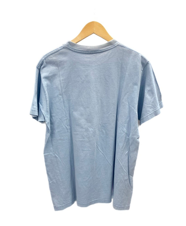 US US古着 UNIQLO オールドユニクロ USA製 MOSAIC ZAFE  Tシャツ ブルー Lサイズ 101MT-2683