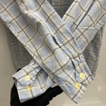 【曜日割引対象外】 ヴィンテージ vintage 50's 60's TULANE Sportswear オープンカラー 開襟 長袖シャツ ブルー Mサイズ 201MT-4366 VB