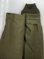 ヒューストン HOUSTON B-9 FLIGHT COAT フライト コート ファー 裏キルティング ジップアップ ミリタリー アウター ジャケット 緑 サイズ 40R ジャケット 無地 カーキ 104MT-1442