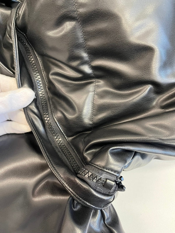 エモダ EMODA 2WAYオーバーフードダウン ダウンジャケット ダウンベスト 黒 042410230101-01 ジャケット ブラック フリーサイズ 101LT-201