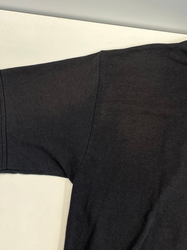 US US古着 00’s BIKE WEEK 2001 モーターサイクル アメリカンバイク ピンナップガール 両面プリント VINTAGE ヴィンテージ Tシャツ ブラック Lサイズ 101MT-4570