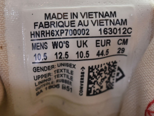 アンダーカバー UNDERCOVER Converse Chuck Taylor All Star 70 Ox Undercover White アンダーカバー アンカバ コンバース 163012C メンズ靴 スニーカー レッド 29cm 103S-1078