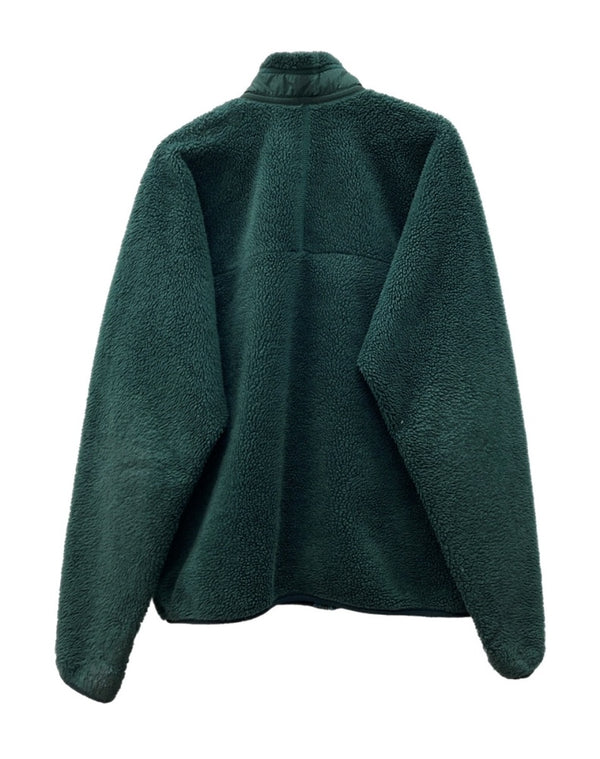 パタゴニア Patagonia 90s CLASSIC RETRO-X JACKET クラシック レトロ ジャケット ボア ジップアップ アウトドア USA製 緑 23055 ジャケット ロゴ グリーン XLサイズ 104MT-1737