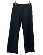 フセインチャラヤン Hussein chalayan SLACKS PANTS スラックス パンツ ジップフライ トラウザーズ 黒 サイズ 38 ボトムスその他 無地 ブラック 104LB-53