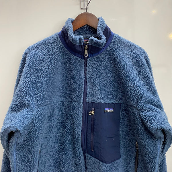 【曜日割引対象外】 パタゴニア PATAGONIA 00's クラシックレトロX USA製 23055 ジャケット ブルー Lサイズ 201MT-3857 VB