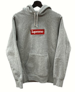 シュプリーム SUPREME Box Logo Hooded Sweatshirt ボックス ロゴ パーカー フーディ プルオーバー 灰 パーカ ロゴ グレー Mサイズ 104MT-1099