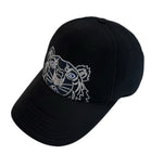 ケンゾー KENZO Tigerfaceprint CAP タイガー柄 キャップ 虎柄 帽子 メンズ帽子 キャップ ブラック 101hat-157