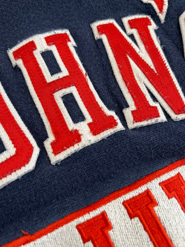 チャンピオン Champion 90s～ ヴィンテージ vintage 刺繍タグ リバースウィーブ REVERSE WEAVE カレッジロゴ USA製 アメリカ製 スウェット ネイビー Lサイズ 101MT-4475