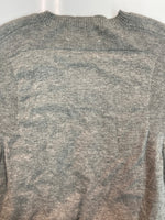 メゾンマルジェラ Maison Margiela REPLICA V-NECK LOWGAGE SWEATER Vネック ローゲージ セーター ニット 薄手 灰 S50HA0739 S16007 セーター 無地 グレー Mサイズ 104MT-2209