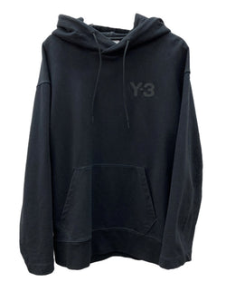 ワイスリー Y-3 アディダス ヨウジヤマモト CLASSIC CHEST LOGO HOODIE クラシック チェスト ロゴ フーディ パーカー オーバーサイズ BLACK 黒 FN3379 パーカ ワンポイント ブラック Mサイズ 104MT-1880