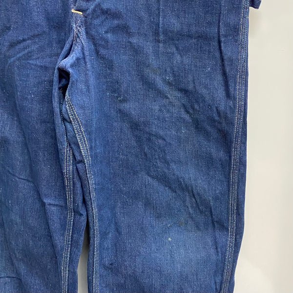 【曜日割引対象外】 ヴィンテージ vintage 30's 40's PIONNER デニム つなぎ・オーバーオール ブルー 201MB-1201 VB