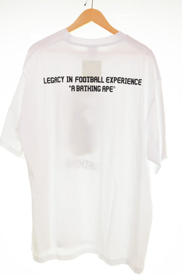 アベイシングエイプ A BATHING APE BAPE CR7 LIFE CAMO RELAXED FIT TEE プリント 半袖Tシャツ 001TEL731922C 2XL Tシャツ ホワイト 3Lサイズ 103MT-3296