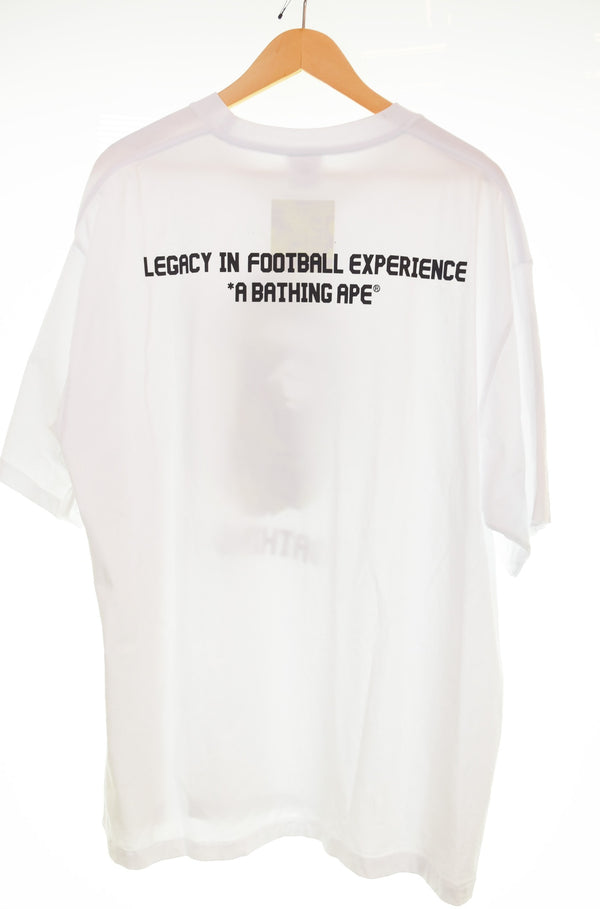 アベイシングエイプ A BATHING APE BAPE CR7 LIFE CAMO RELAXED FIT TEE プリント 半袖Tシャツ 001TEL731922C 2XL Tシャツ ホワイト 3Lサイズ 103MT-3296