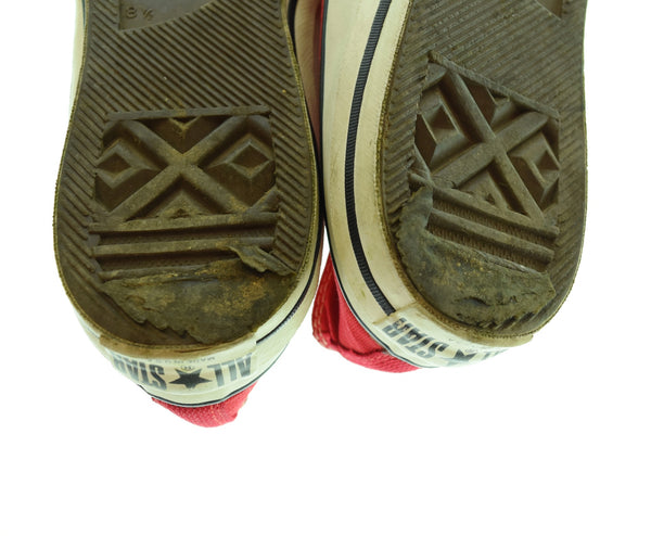 コンバース CONVERSE 80's 90's ALL STAR オールスター MADE in USA ローカット VINTAGE ヴィンテージ MENS OXFORD 赤箱 メンズ靴 スニーカー レッド 8 1/2 26.5cm 103S-1352