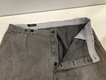 ヴィンテージ vintage 50's 50年代 EURO ユーロワーク VETEMENTS MONS ピケ ワークパンツ ごま塩 ヘリンボーン メタルフック ボタンフライ ボトムスその他 グレー - 101MB-775