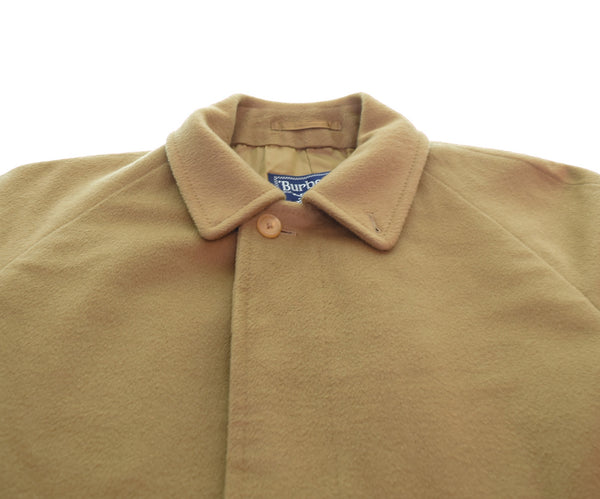 バーバリー Burberry 90s ウールバルマカーンコート 比翼仕立て 90's  ww050-867-43 コート ブラウン 103MT-3549