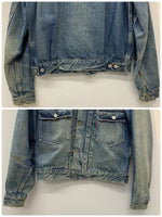 【曜日割引対象外】 リーバイス Levi's 50's 507XX 2nd 革パッチ 片面タブ VINTAGE デニム ジャケット 201MT-3011 VB