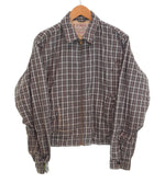 マックレガー McGREGOR マクレガー 50s 60s DRIZZLER ドリズラー スイングトップ スポーツジャケット VINTAGE ヴィンテージ チンスト チェック 裏地 ボア 40 ジャケット ブラウン 103MT-2441