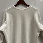 【曜日割引対象外】 セントマイケル SAINT MICHAEL × ベルベルジン BerBerJin 25SS CREW NECK SWEAT YOUNG タグ付き SM-HR8-0000-C38 スウェット ホワイト Mサイズ 201MT-4053 VB