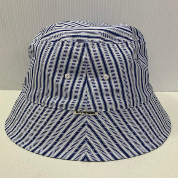 【中古】クーティープロダクションズ COOTIE PRODUCTIONS バケットハット 帽子 メンズ帽子 ハット ブルー Mサイズ 201goods-665