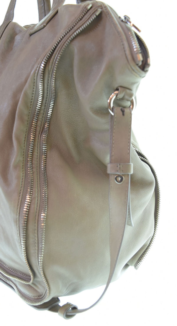 アレキサンダーワン Alexander wang  leather shoulder bag y2k マルチジップ レザー ショルダーバッグ バッグ レディースバッグ ショルダーバッグ・メッセンジャーバッグ カーキ 103B-146