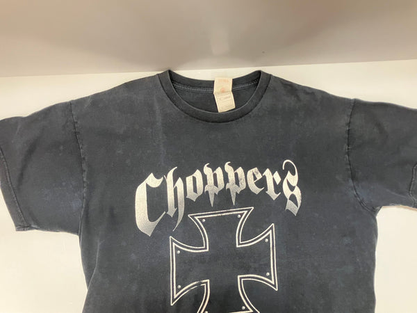 ヴィンテージ vintage 90s~00s 90's 00's FRUIT OF THE LOOM WEST COAST CHOPPERS 十字架 クロス XL Tシャツ ブラック LLサイズ 101MT-2963