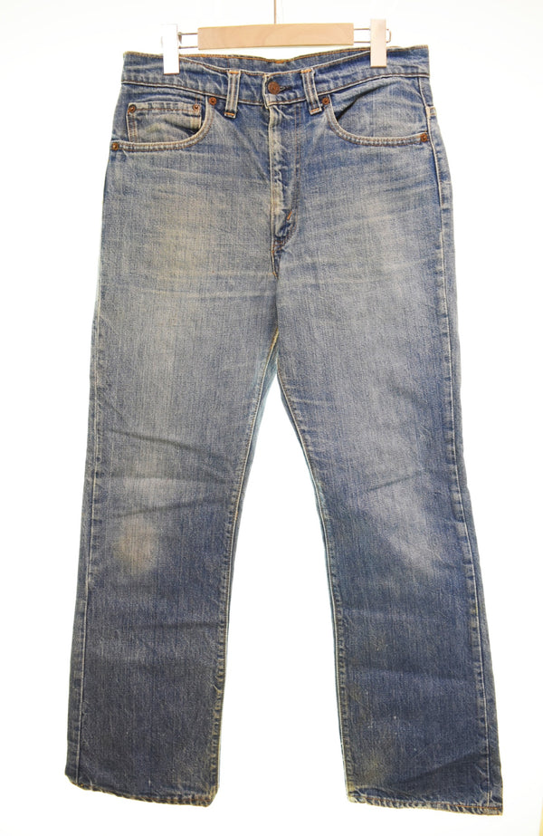 リーバイス Levi's 80s 517 Bootcut Denim Pants デニムパンツ リペアあり デニム ブルー 33 103MB-702