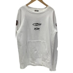 アベイシングエイプ A BATHING APE スウェット ホワイト XLサイズ 201MT-4819