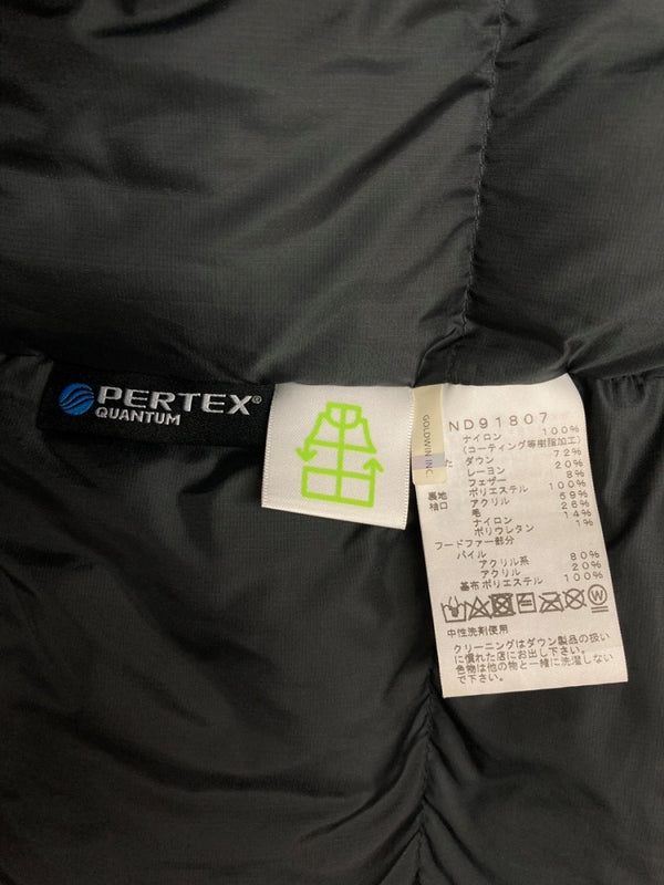 ザノースフェイス THE NORTH FACE ANTARCTICA PARKA アンタークティカ パーカ ダブルジップ ファー GORE-TEX ダウン アウトドア アウター 黒 ND91807 ジャケット ロゴ ブラック XSサイズ 104MT-1864