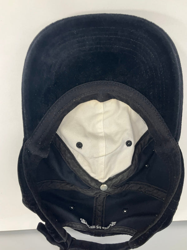 シュプリーム SUPREME 20aw Velvet S Logo 6-Panel Cap  ベルベット ベロア Sロゴ 6パネル キャップ 帽子 メンズ帽子 キャップ ブラック 101hat-114