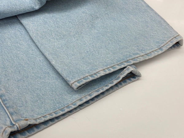 シュプリーム SUPREME 24SS Baggy Jean Washed Indigo バギー ジーンズ ワイド デニム パンツ ロゴ デニム ブルー サイズ 36 104MB-312