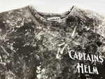 キャプテンズ ヘルム CAPTAINS HELM DARK OCEAN LOGO TEE ダーク オーシャン ロゴ Tシャツ 黒 Tシャツ ロゴ ブラック Lサイズ 104MT-1471