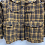 【曜日割引対象外】 ウールリッチ WOOLRICH 50's ウール チェックジャケット CPO Wool Jacket ジャケット イエロー 40サイズ 201MT-4384 VB