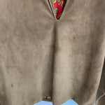 【曜日割引対象外】 ヴィンテージ vintage 60's The cloak and bagger 裏地ペイズリー ヌバックレザー プルオーバー ジャケット ブラウン 201MT-4648 VB