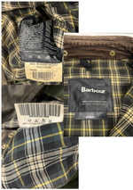 バブアー BARBOUR  BORDER JACKE ボーダージャケット  ワックス コットン オイルドジャケット コート C44 ジャケット カーキ 101MT-5346