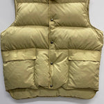 【曜日割引対象外】 ウールリッチ WOOLRICH 80's 紺タグ ダウンベスト USA製 ベスト ベージュ Lサイズ 201MT-4357 VB