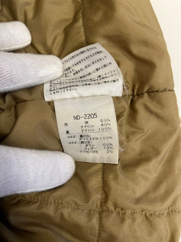 ノースフェイス THE NORTH FACE スタジアムコート ベンチコート ダウンジャケット 黒 ND-2205 ジャケット ブラック Mサイズ 101MT-4639