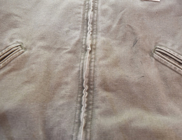 カーハート Carhartt 90's DETROIT JACKET デトロイト ジャケット グレー 希少 カラー フェード ブランケット付き ワークジャケット ジャケット グレー 103MT-3479