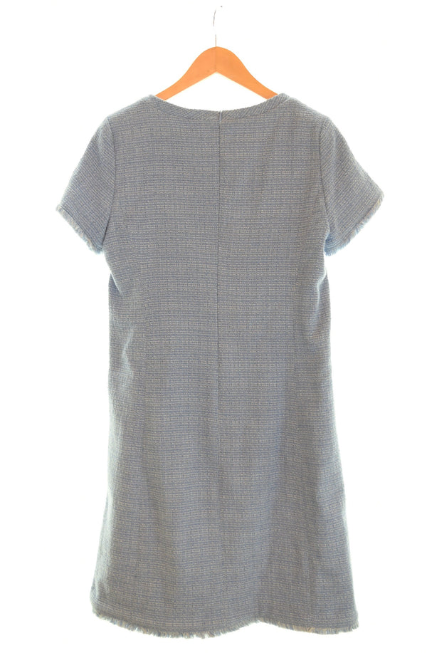 マックスマーラ Max Mara 半袖 ワンピース ライトブルー 52211097 ワンピース ブルー 40 103LT-88