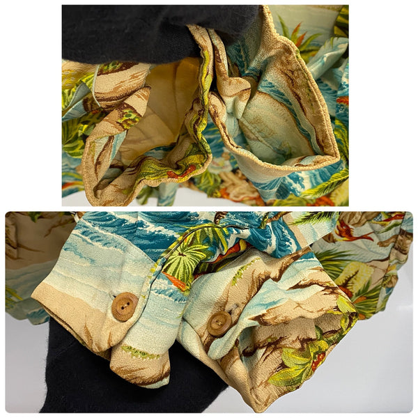 【曜日割引対象外】 サンサーフ SUN SURF スペシャルエディション 長袖アロハシャツ “FESTIVAL” 箱付き M20542 長袖シャツ マルチカラー Mサイズ 201MT-4375 VB