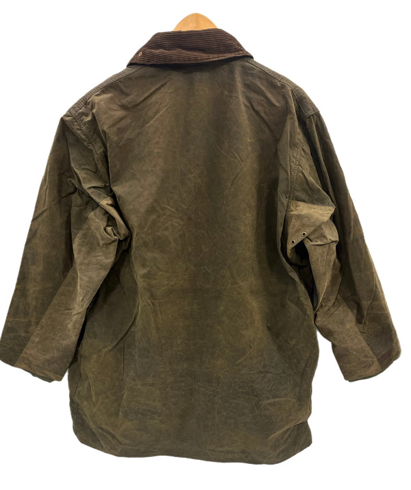 バブアー BARBOUR  BORDER JACKE ボーダージャケット  ワックス コットン オイルドジャケット コート C44 ジャケット カーキ 101MT-5346
