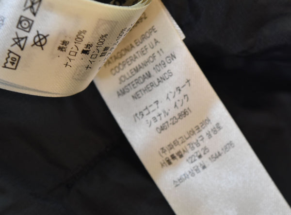 パタゴニア PATAGONIA Micro Puff Hoody  マイクロ パフ フーディ 84031 ジャケット ブラック Sサイズ 103MT-2905