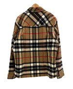 ウェルダン WE11DONE CHECK ANORAK WOOL SHIRT チェック アノラック ウールシャツ ジャケット BL3-20-910RM04 ジャケット ブラウン Mサイズ 101MT-5067