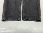 エムエムシックス MM6 メゾンマルジェラ Maison Margiela テーパード デニム パンツ TAPERED DENIM PANTS BLACK 黒 GRAY S32LA0209 S30652 デニム 無地 グレー 104LB-11