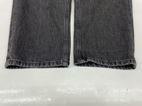 エムエムシックス MM6 メゾンマルジェラ Maison Margiela テーパード デニム パンツ TAPERED DENIM PANTS BLACK 黒 GRAY S32LA0209 S30652 デニム 無地 グレー 104LB-11