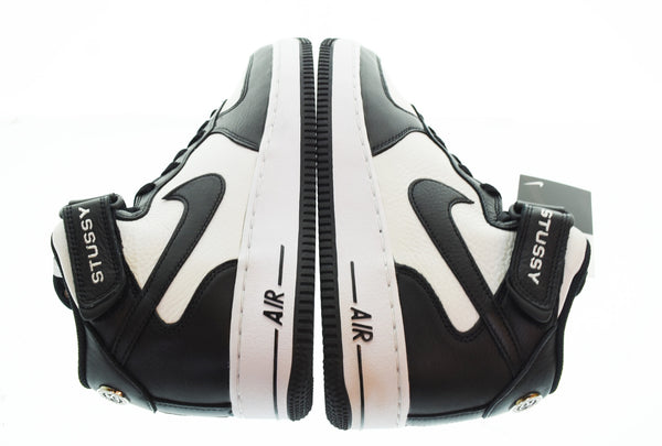 ナイキ NIKE Stussy Air Force 1 Midステューシーエアフォース1 ミッド スニーカー DJ7840-002 メンズ靴 スニーカー ブラック 26.5cm 103S-1321