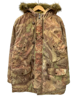 シュプリーム SUPREME Spellout N-3B Parka ジャケット グリーン Mサイズ 201MT-2965