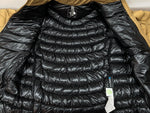 ザノースフェイス THE NORTH FACE THUNDER JACKET サンダー ジャケット PERTEX ジップアップ アウトドア ダウン アウター インナー 茶 ジャケット ロゴ ブラウン Mサイズ 104LT-236