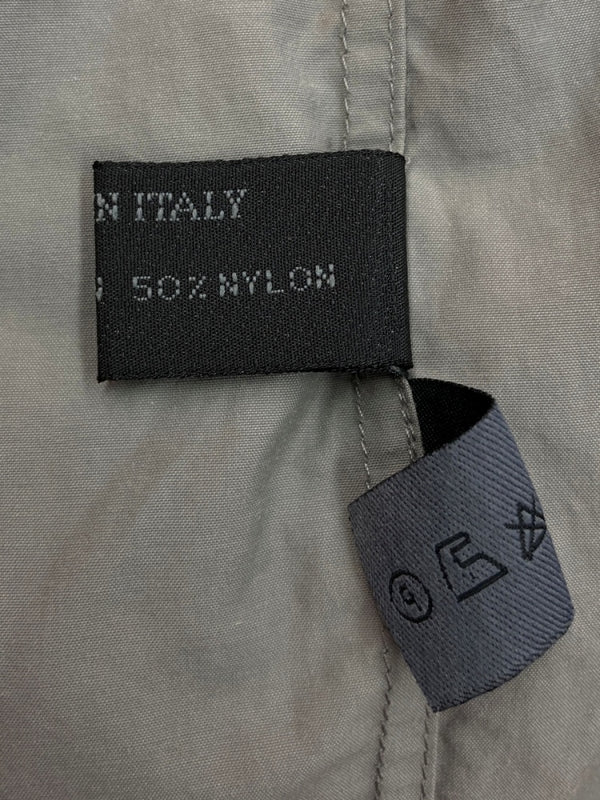 プラダ PRADA L/S DRESS SHIRT ドレス シャツ 長袖 レギュラーカラー ボタン 灰 サイズ 39 長袖シャツ 無地 グレー 104MT-1610