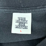 ブラックアイパッチ BlackEyePatch ラインストーン 取扱注意 Tシャツ ブラック Lサイズ 201MT-4095